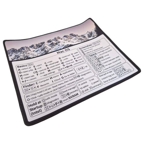 Podkładka pod mysz ze skrótami MAC OS 30x25cm na Arena.pl
