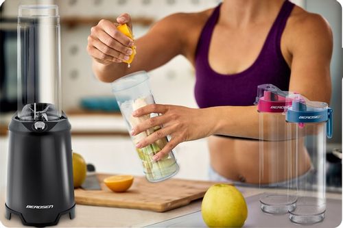 BLENDER KIELICHOWY SMOOTHIE DO KOKTAJLI BERDSEN 700W + 2 BUTELKI 0,57L na Arena.pl