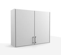 SZAFKA ŁAZIENKOWA WISZĄCA SZAFKA DO ŁAZIENKI ZUZIA 62 / 76 / 30 CM BIAŁA