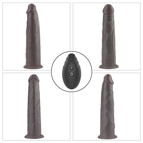 9.0'' dual layered platinum silicone rotator na Arena.pl