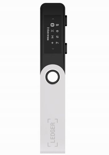 Portfel Ledger nano S PLUS wallet kryptowaluty BTC ETH XRP ADA SOL DOGE XLM na Arena.pl