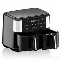 Frytkownica beztłuszczowa AIR FRYER DWUKOMOROWA podwójna Airfryer 9L