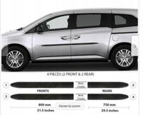 Honda ODYSSEY 2011-2017 Listwy CZARNE Boczne Drzwi