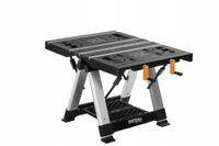 stół warsztatowy roboczy montażowy skłądany kd11870 350kg kraft&dele