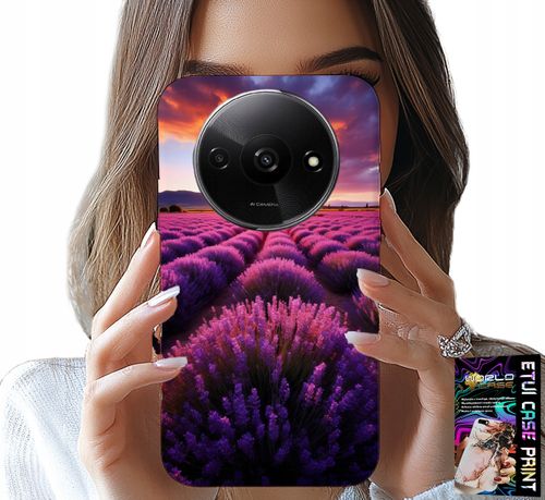 ETUI DO XIAOMI REDMI A3 - POLE LAWENDY, PIĘKNE KRAJOBRAZY, WZORY na Arena.pl