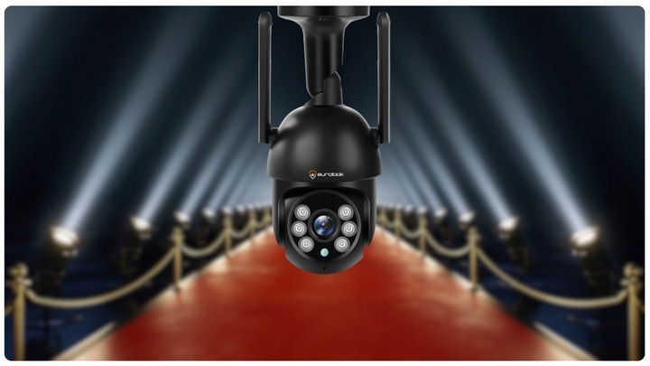 KAMERA ZEWNĘTRZNA WIFI TUYA SMART 8MP ZOOM DETEKCJA 4K CZARNA APLIKACJA UHD zdjęcie 2