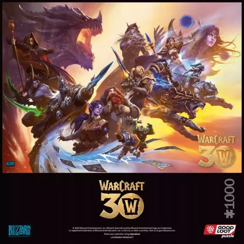 GOOD LOOT GAMING PUZZLE WARCRAFT 30TH ANNIVERSARY 1000 ELEMENTÓW na Arena.pl