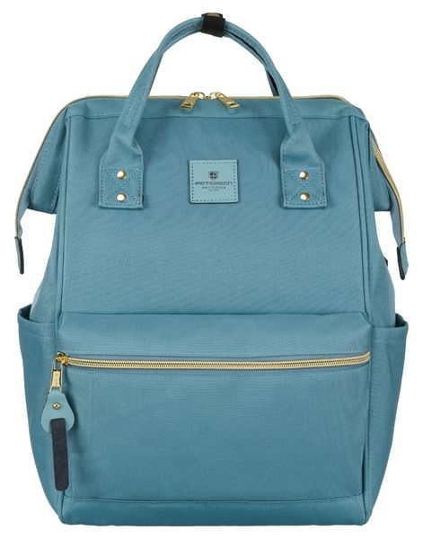 plecak materiałowy ptn alfa-6003 blue zdjęcie 1