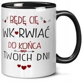 PREZENT NA WALENTYNKI KUBEK DO KOŃCA DNI ŚMIESZNE PREZENTY WALENTYNKOWE