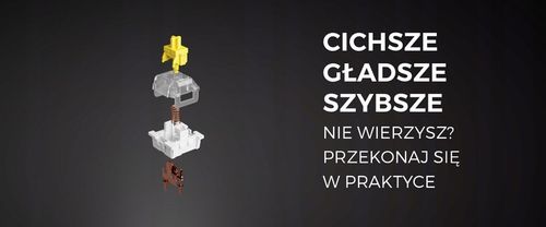 Klawiatura mechaniczna Genesis Thor 404 TKL Gateron Yellow PRO NKG-2069 na Arena.pl