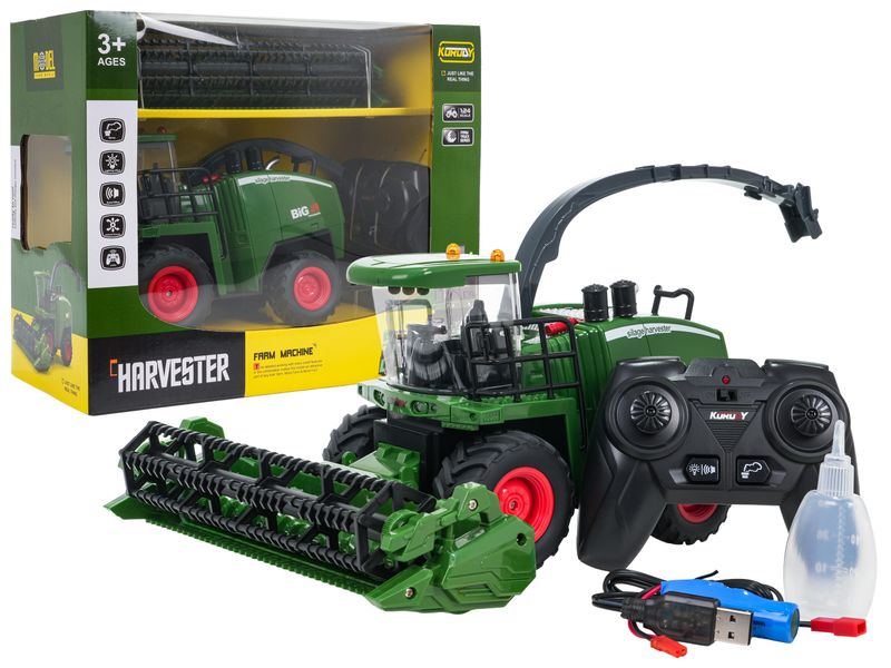 Kombajn Zielony R/C zdjęcie 2