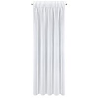 Firana gotowa na taśmie MIREA 140x270 Eurofirany biała