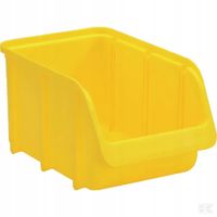 Pojemnik Warsztatowy, 145x240x125 mm, Żółty