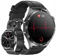 ZEGAREK MĘSKI SMARTWATCH AMOLED 466x466 EKG GLUKOZA CIŚNIENIE TEMPERATURA