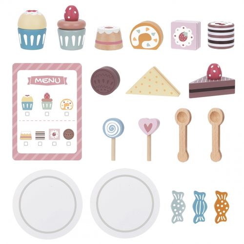 TOOKY TOY Patera Słodkości Drewniany Stojak Babeczki Ciasta na Arena.pl