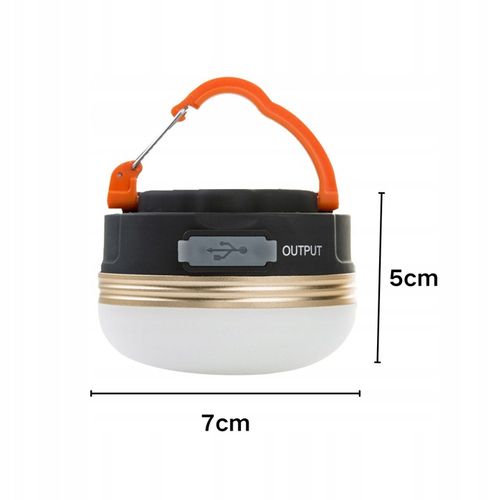 LAMPA TURYSTYCZNA LATARKA KEMPINGOWA LED POWERBANK LED LAMPA NAMIOTU na Arena.pl