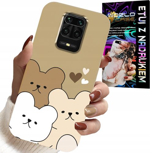 ETUI DO XIAOMI NOTE 9 PRO / 9S - MIŚ, MISIE WZORY DLA NAJMŁODSZYCH DZIECI na Arena.pl