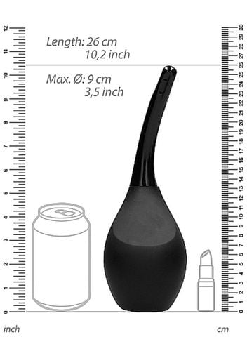 irygator intymny ouch czarny 14 cm 310 ml na Arena.pl