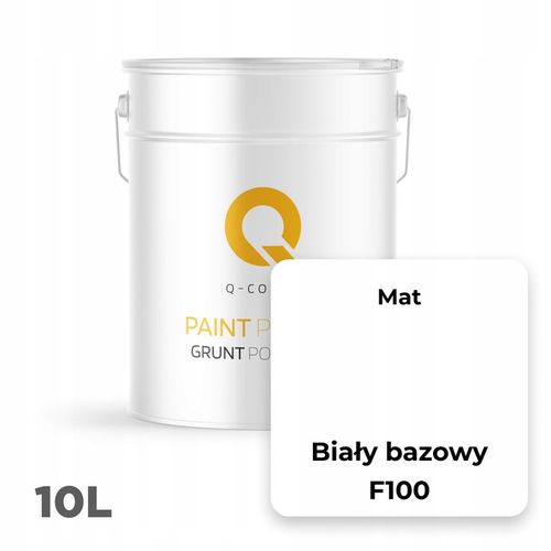 GRUNT POD FARBĘ ELEWACYJNĄ SILIKONOWĄ KOLOR BIAŁY BAZOWY F100 10L PRODUCENT na Arena.pl