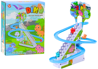 DLA DZIECI ZJEŻDŻALNIA DINOZAURA Z SCHODKAMI