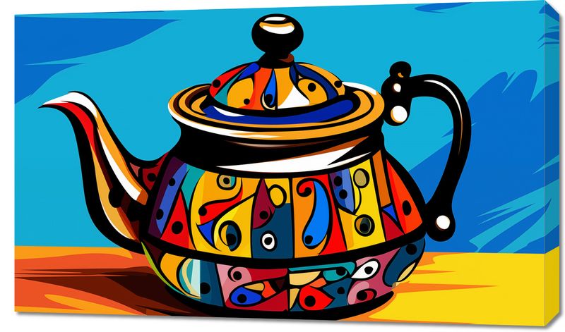 Obraz 100x60cm Może Herbatki? zdjęcie 1