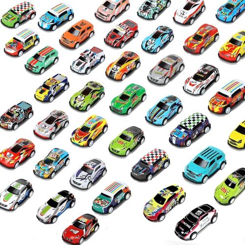 SAMOCHODZIKI Z NAPĘDEM 50 RESORAKI KUFEREK AUTKA METALOWE SAMOCHODY MAPA na Arena.pl