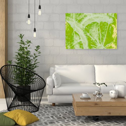 Deco Panel, Soczysta limonka 120x80 na Arena.pl
