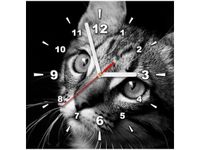 30X30CM ZEGAR SPOJRZENIE VISUALPANIC OBRAZ DREWNO