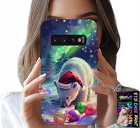 ETUI DO SAMSUNG GALAXY S10 - ŚWIĄTECZNY NIEDŹWIEDŹ BOMBKI CASE +FOLIA