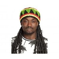 czapka rasta z dredami