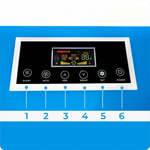 PRZEMYSŁOWY POCHŁANIACZ WILGOCI 650W BUDOWLANY OSUSZACZ POWIETRZA na Arena.pl