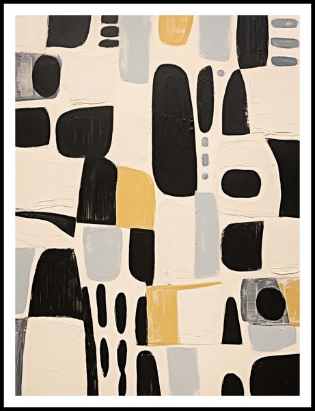 Plakat 75x100cm Geometria Cieni zdjęcie 3
