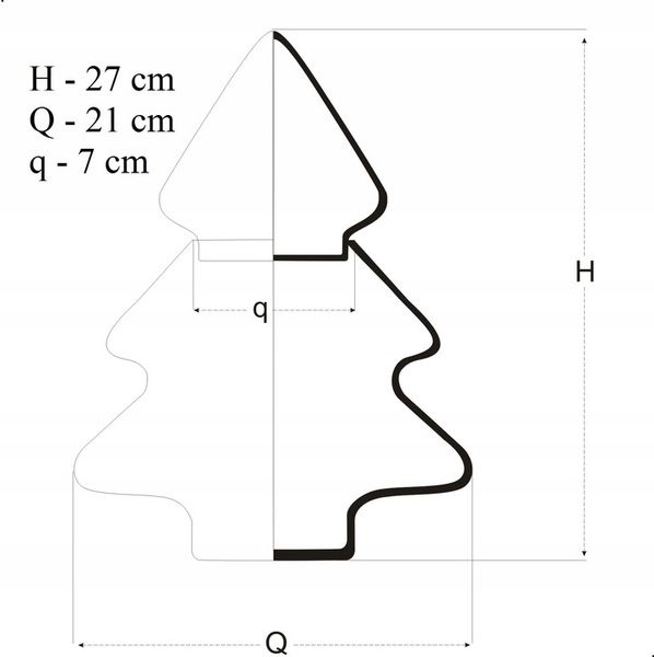 BOMBONIERKA CHOINKA zdjęcie 4