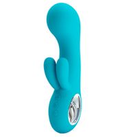 Turkusowy króliczek z uchwytem