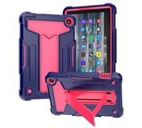 Etui do Samsung Galaxy Tab A8 10,5" z Podstawką Różowo-granatowe