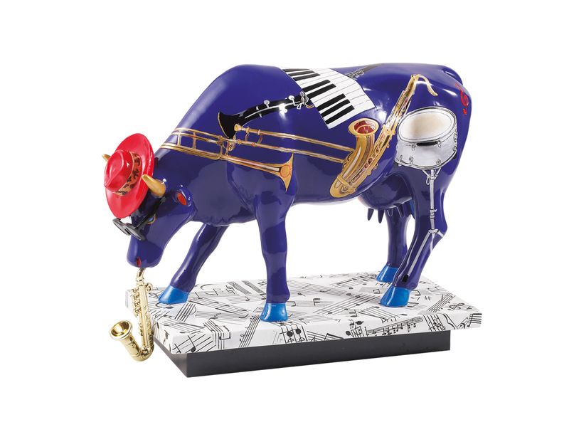 CowParade Portland 2002, In the Mood, autor: Susan McKinnon. zdjęcie 3