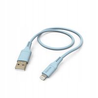 Kabel HAMA Ładujący/data Flexible USB-A - Lightning 1.5m Niebieski