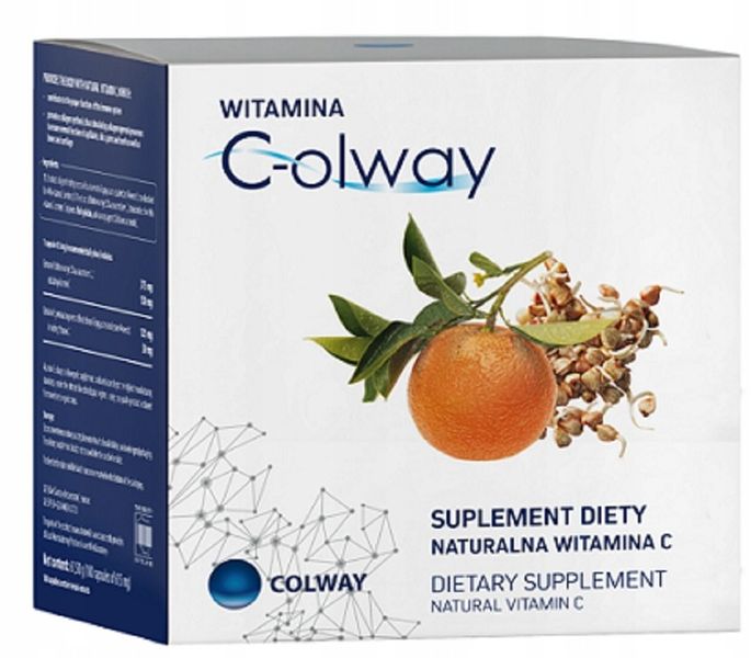 Witamina C C-olway COLWAY 100 kaps. + 20 kaps. GRATIS - Bioorganiczna zdjęcie 2