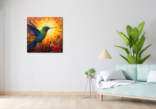 Obraz 70x70cm Koliber Barw na Arena.pl