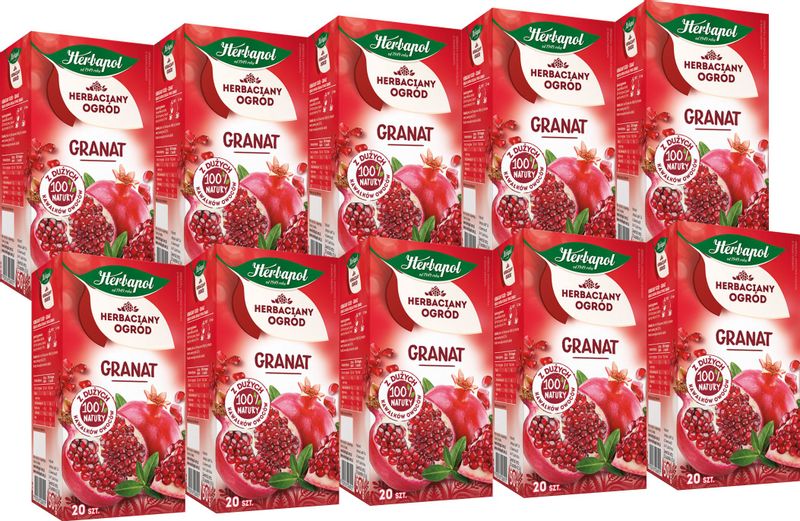 (x10) HERBAPOL Herbata Granat 20tb zdjęcie 1