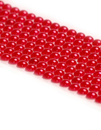 Półperełki samoprzylepne 5mm czerwone na Arena.pl