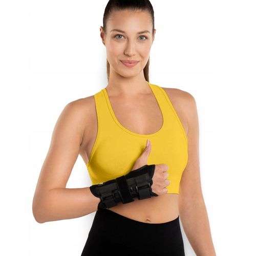 STABILIZATOR NADGARSTKA ORTEZA USZTYWNIAJĄCA SZYNA REGULOWANA LEKKA PRAWA na Arena.pl