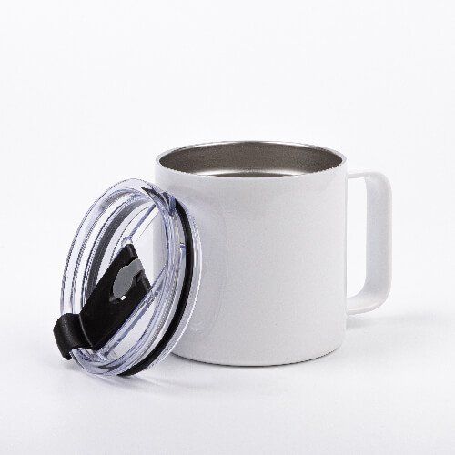 Kubek do kawy 420 ml do sublimacji - biały na Arena.pl