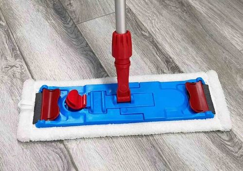Stelaż uchwyt do mopa płaskiego typu Speedy 40 cm CleanPRO na Arena.pl