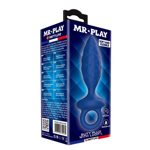 Mr. Play Butt Plug With Loop – Size L na Arena.pl