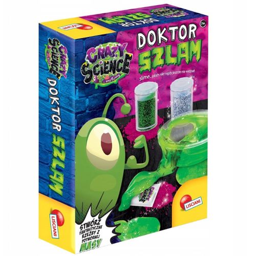 CRAZY SCIENCE DOKTOR SZLAM GLUTY SLIME LISCIANI na Arena.pl