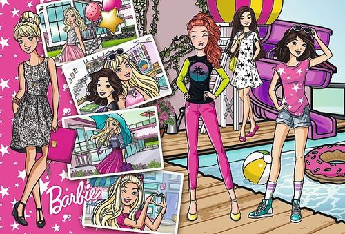 Trefl Puzzle 160 elementów - Barbie, Modna Barbie na Arena.pl