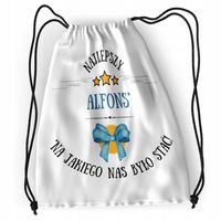 Plecak Dla Alfonsa Sportowy Szkolny Worek Torba Z Nadrukiem Ze Zdjęciem