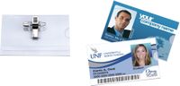 plastikowy przeźroczysty identyfikator 90 x 54mm 3029
