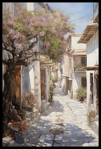 Plakat 40x60cm Urok Starego Miasta zdjęcie 2